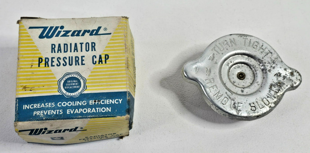 Vintage Wizard Western Auto T-8440 Radiator Cap